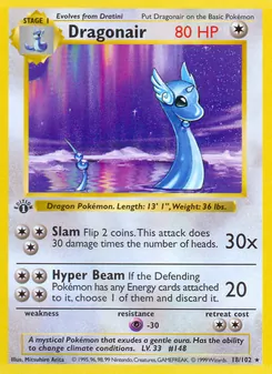 Dragonair, Base Set, no. 18