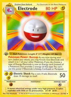 Electrode, Base Set, no. 21