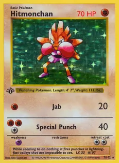 Hitmonchan, Base Set, no. 7