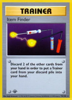 Item Finder, Base Set, no. 74