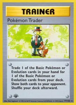 Pokémon Trader, Base Set, no. 77