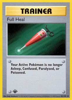 Full Heal, Base Set, no. 82