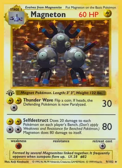 Magneton, Base Set, no. 9