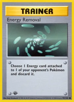 Energy Removal, Base Set, no. 92