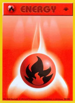 Fire Energy, Base Set, no. 98