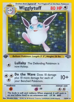 Wigglytuff, Jungle, no. 16