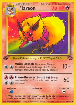 Flareon, Jungle, no. 19
