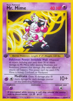 Mr. Mime, Jungle, no. 22