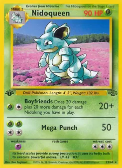 Nidoqueen, Jungle, no. 23