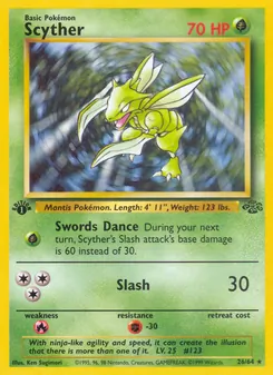Scyther, Jungle, no. 26