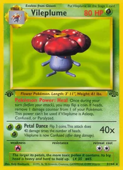 Vileplume, Jungle, no. 31