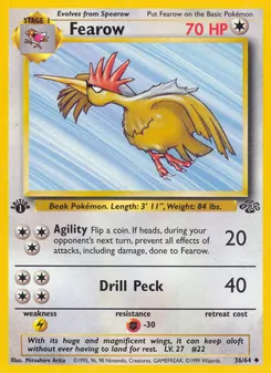 Fearow, Jungle, no. 36