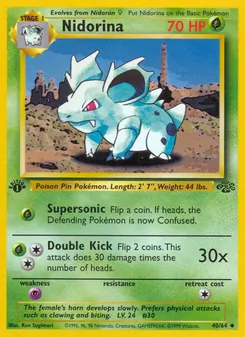 Nidorina, Jungle, no. 40