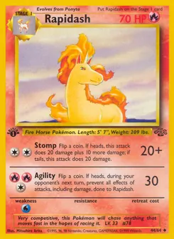 Rapidash, Jungle, no. 44