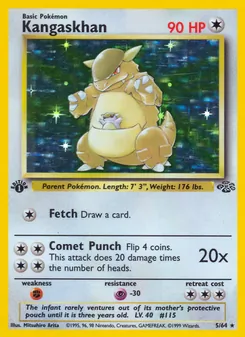 Kangaskhan, Jungle, no. 5