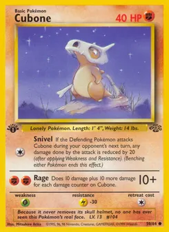 Cubone, Jungle, no. 50