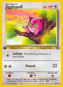 Jigglypuff, Jungle, no. 54