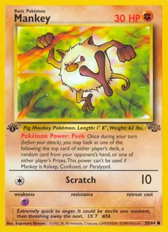 Mankey, Jungle, no. 55