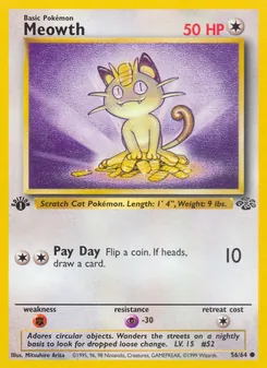 Meowth, Jungle, no. 56