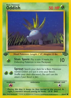 Oddish, Jungle, no. 58