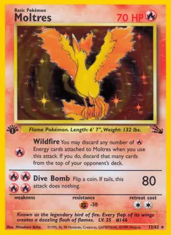Moltres, Fossil, no. 12