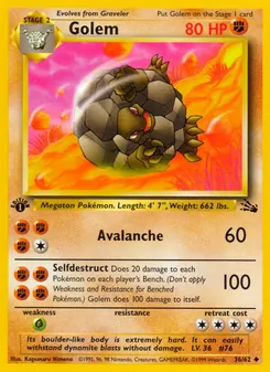 Golem, Fossil, no. 36