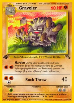 Graveler, Fossil, no. 37