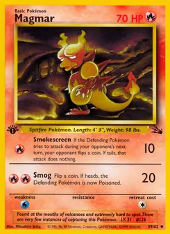 Magmar, Fossil, no. 39
