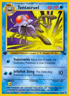 Tentacruel, Fossil, no. 44