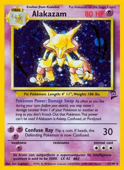 Alakazam, Base Set 2, n° 1