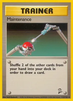 Maintenance, Base Set 2, n° 112