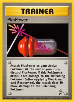 PlusPower, Base Set 2, n° 113