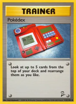 Pokédex, Base Set 2, n° 115