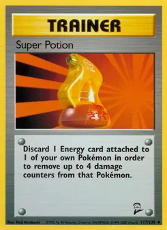 Super Potion, Base Set 2, n° 117