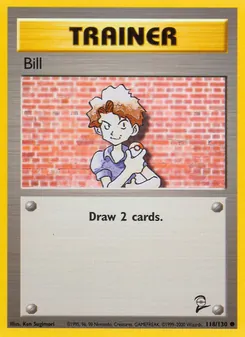 Bill, Base Set 2, n° 118