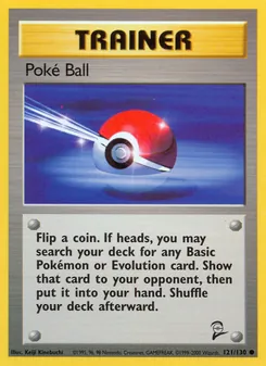 Poké Ball, Base Set 2, n° 121