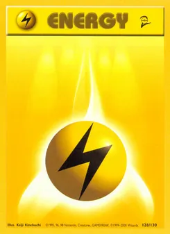Lightning Energy, Base Set 2, n° 128