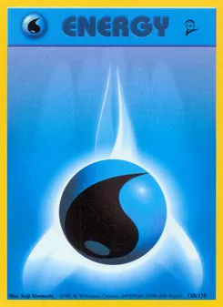 Water Energy, Base Set 2, n° 130
