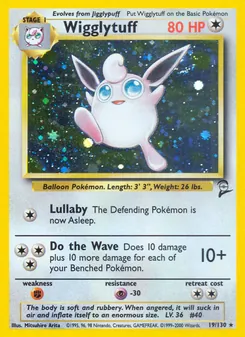 Wigglytuff, Base Set 2, n° 19