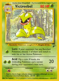 Victreebel, Base Set 2, n° 32
