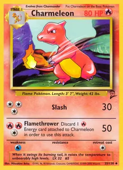 Charmeleon, Base Set 2, n° 35