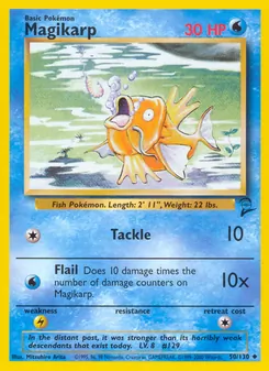 Magikarp, Base Set 2, n° 50