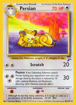 Persian, Base Set 2, n° 56