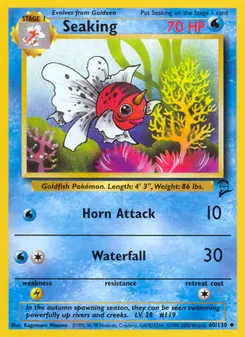 Seaking, Base Set 2, n° 60