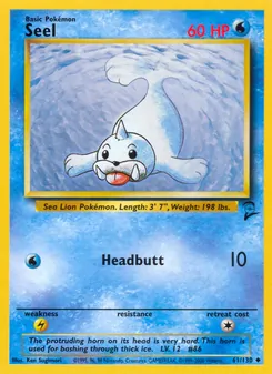 Seel, Base Set 2, n° 61