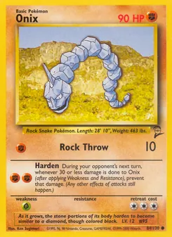 Onix, Base Set 2, n° 84