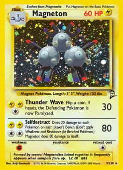 Magneton, Base Set 2, n° 9