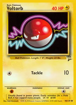 Voltorb, Base Set 2, n° 98