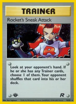 Rocket's Sneak Attack, Team Rocket, no. 16