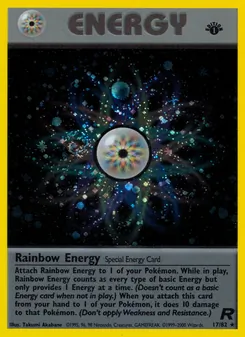 Rainbow Energy, Team Rocket, no. 17